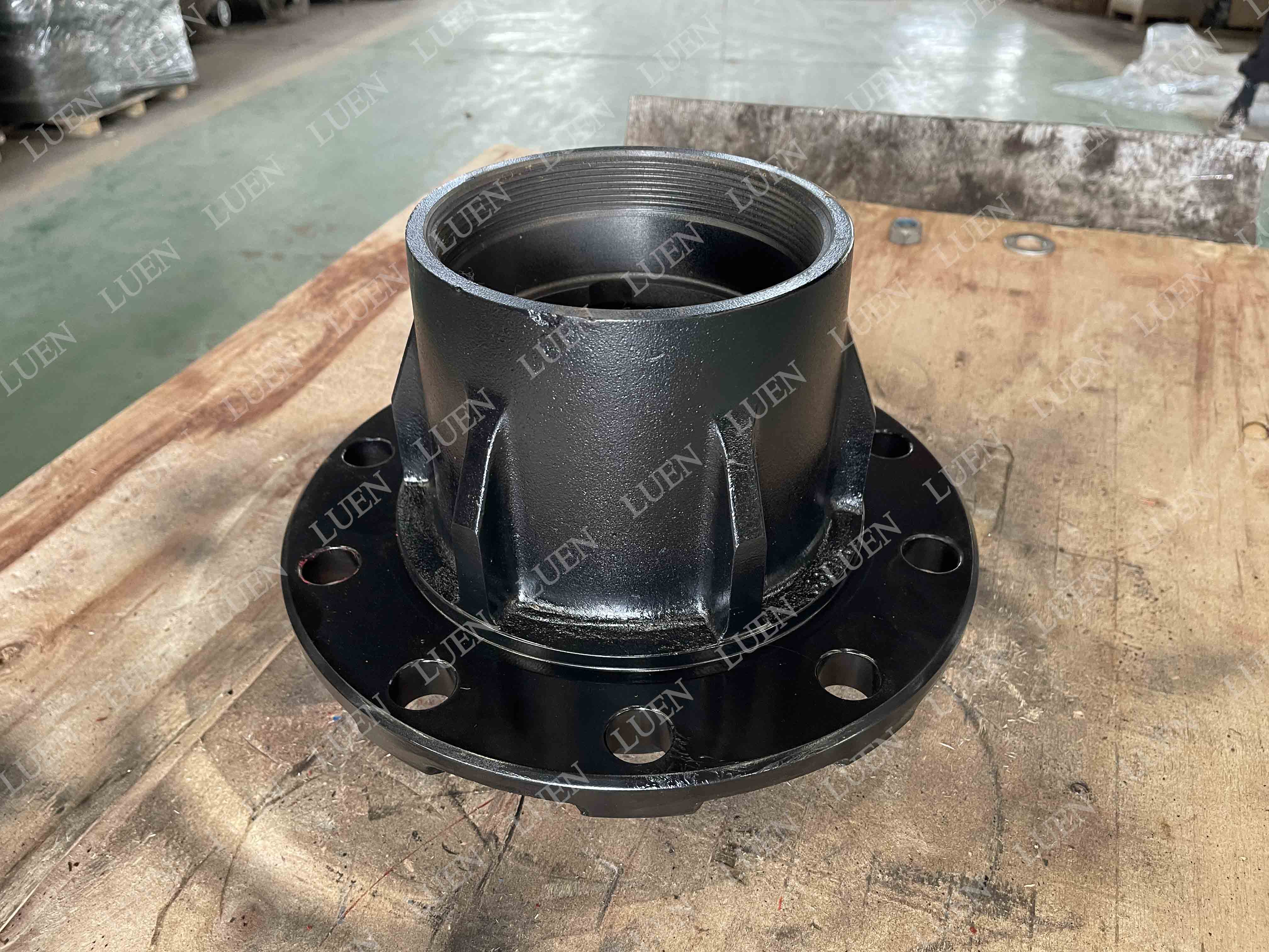 El semirremolque caliente de la venta parte el eje de rueda de tipo americano 16T para el cami&oacute;n pesado