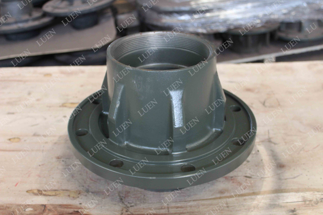 ملحقات محور المقطورة 16 طن محور مدمج