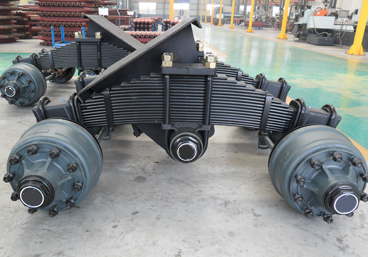 Suspensi&oacute;n de bogie tipo tambor de 24T 28T 32T 36T Alemania para semirremolques y camiones