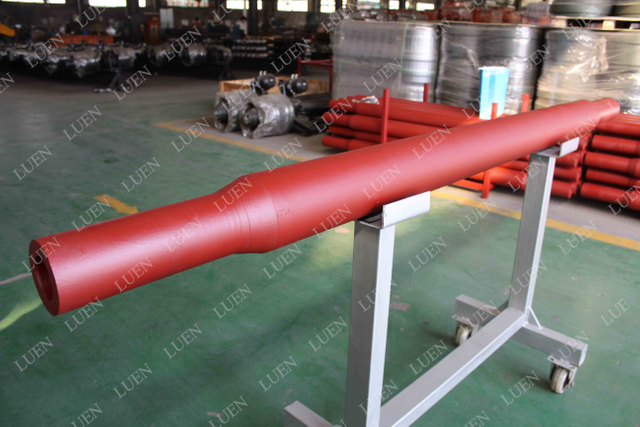 Tube rond d'essieux de semi-remorque